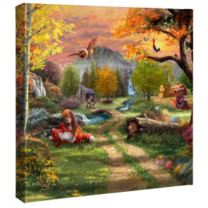 Kinkade Disney Minis: The Fox and the Hound