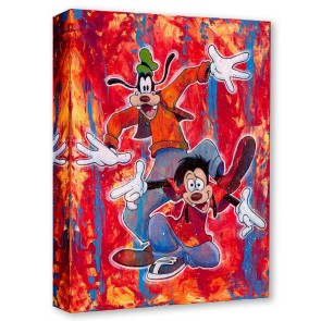 Treasures on Canvas: Goofy and Max by Stephen Fishwick