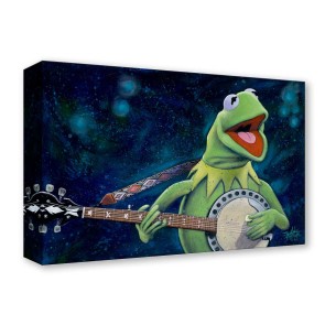 Treasures on Canvas: Kermit and His Banjo by Stephen Fishwick