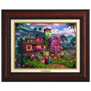 Kinkade Disney Canvas Encanto (Classic Burl Frame)