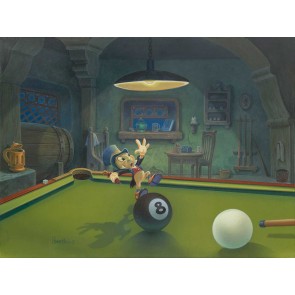 Jiminy Balances the Eight Ball by Michael Humphries
