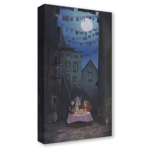Treasures on Canvas: Lady and the Tramp - Bella Notte by Liana Hee