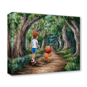 Treasures on Canvas: Wooded Path by Jennifer Lanna