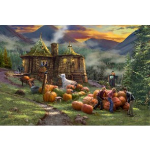Harry Potter Hagrid's Hut by Thomas Kinkade Studios