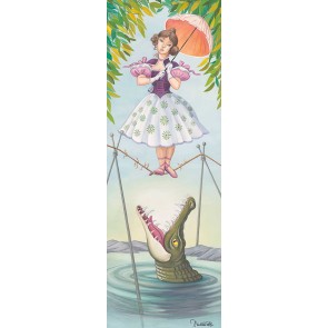 Stretching Portrait: The Tightrope Walker by Michelle St. Laurent