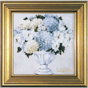 Carolina Framed Canvas Print 5x5" by Ashley Salvatori