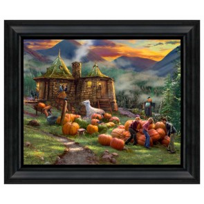Thomas Kinkade Brushstroke Vignette: Harry Potter Hagrid&rsquo;s Hut