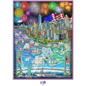 Sail 4th 250 by Charles Fazzino