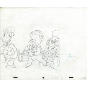 Eastern Airlines Commercial OPD: Donald Duck, Pig & Mad Hatter (2242)