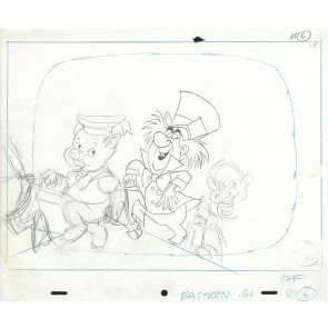 Eastern Airlines Commercial OPD: Fiddler Pig, Mad Hatter, & Dopey (2522)