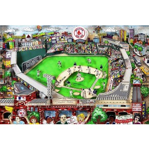 Red Sox Fever by Charles Fazzino (Artist Proof Deluxe)