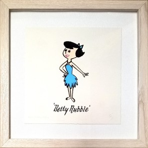 Flintstones Character Etching: Betty Rubble (unsigned)