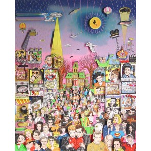 Remembering 60's TV by Charles Fazzino
