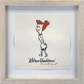 Flintstones Character Etching: Wilma Flintstone