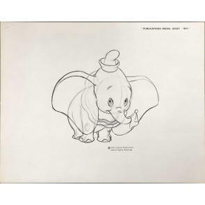 Disney Publication Model Sheet: Dumbo
