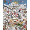 Olympic Games, 2002, Salt Lake City by Charles Fazzino
