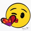 Emoji Series: Kisses For You by Romero Britto