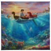 Kinkade Disney Minis: Little Mermaid Falling In Love