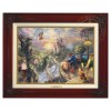 Kinkade Disney Canvas Classics: Beauty and the Beast Falling In Love