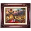 Kinkade Disney Canvas Classics: Mickey and Minnie In Hollywood
