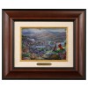 Kinkade Disney Brushworks: Lady And The Tramp Falling In Love