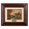Kinkade Disney Brushworks: Mickey and Minnie Sweetheart Central Park