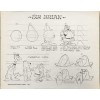 Disney Publication Model Sheet: Sir Brian (Winnie the Pooh)