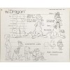 Disney Publication Model Sheet: The Dragon (Winnie the Pooh)