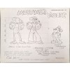 Disney Publication Model Sheet: Mortimer Mouse II signed Ollie Johnston