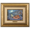Kinkade Disney Brushworks: Mickey and Minnie Christmas Lodge