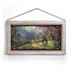 Kinkade Disney Stained Glass Art: Mulan Blossoms of Love
