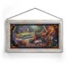 Kinkade Disney Stained Glass Art: Snow White and the Seven Dwarfs