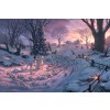 Disney 101 Dalmatians On The Run by Thomas Kinkade Studios