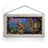 Kinkade Disney Stained Glass Art: Tangled Up in Love