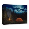 Treasures on Canvas: Camping Under the Moon by Walfrido Garcia