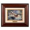 Kinkade Disney Brushworks: Mickey and Minnie Evening Sleigh Ride