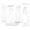 Disney Publication Model Sheet: Snow White (1) signed Marc Davis, Ollie Johnston and Frank Thomas