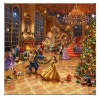Kinkade Disney Minis: Beauty and the Beast Christmas Celebration