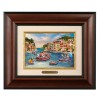 Kinkade Disney Brushworks: Mickey and Minnie in Italy