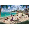 Disney Mickey and Minnie in Florida by Thomas Kinkade Studios