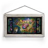 Kinkade Disney Stained Glass Art: Mad Hatter's Tea Party