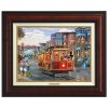 Kinkade Disney Canvas Classics: Mickey and Minnie in San Francisco