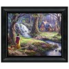Thomas Kinkade Brushstroke Vignette: Snow White Discovers the Cottage
