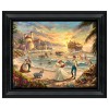 Thomas Kinkade Brushstroke Vignette: The Little Mermaid Celebration of Love