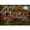 Disney Mickey And Minnie Pumpkin Festival by Thomas Kinkade Studios