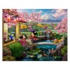 Kinkade 30" x 24" Gallery Wrapped Canvas: Disney Mickey and Minnie in Japan