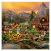 Kinkade Disney Minis: Mickey and Minnie Rocky Mountain Roundup
