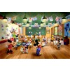 Disney Mickey and Minnie Schoolhouse by Thomas Kinkade Studios