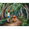 Wooded Path by Jennifer Lanna