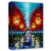 Treasures on Canvas: Street Lights and Rainy Nights by Jennifer Lanna